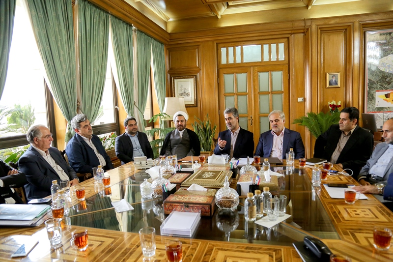 دیدار شهردار تهران با اعضای بنیاد مجمع خیرین دانشگاه فرهنگیان کل کشور 