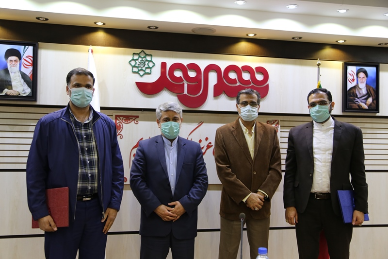  مراسم تودیع و معارفه مدیر حراست شرکت شهروند برگزار شد