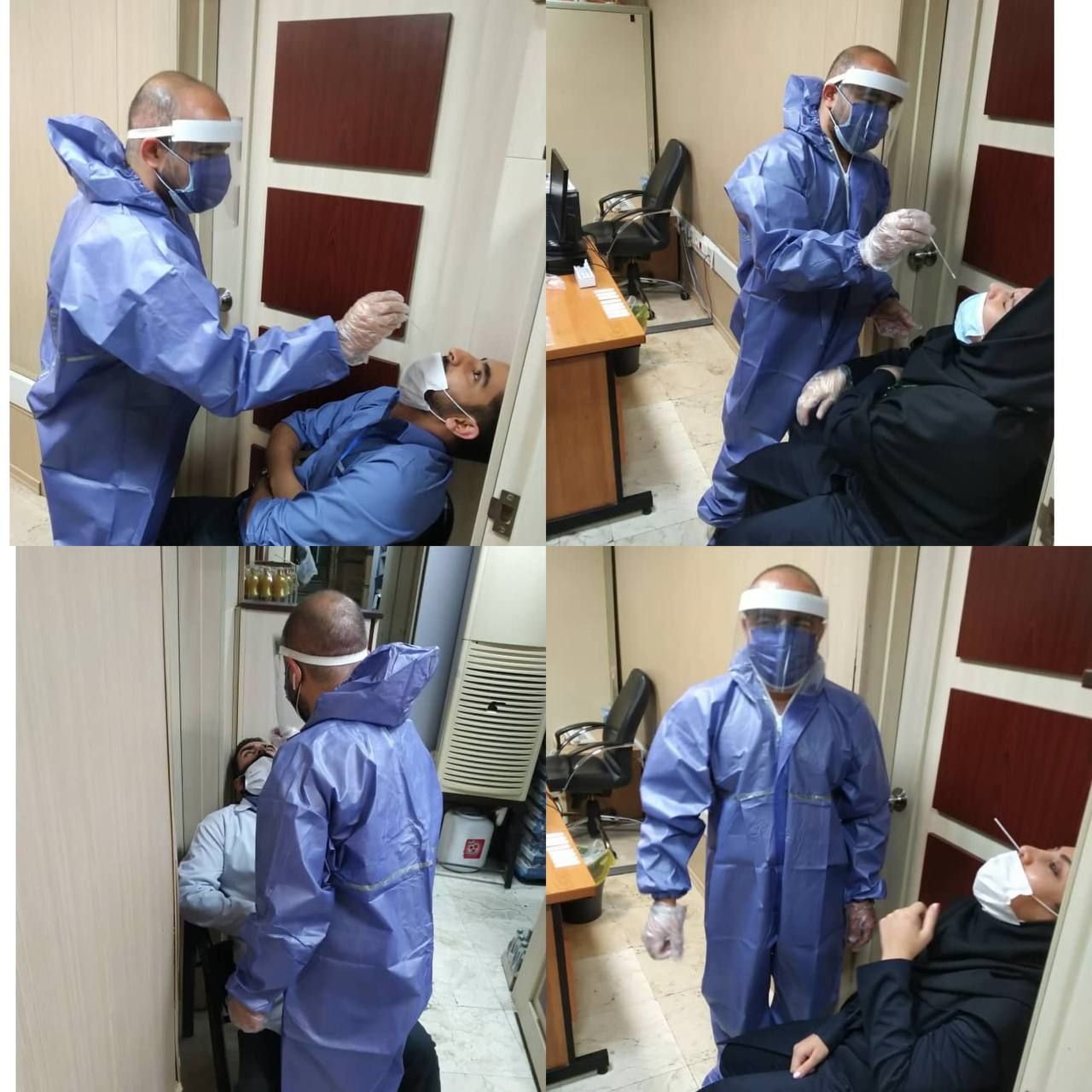  اجرای طرح غربالگری موارد ابتلا به کرونا در بین کارکنان فروشگاه شهروند کاشانک 