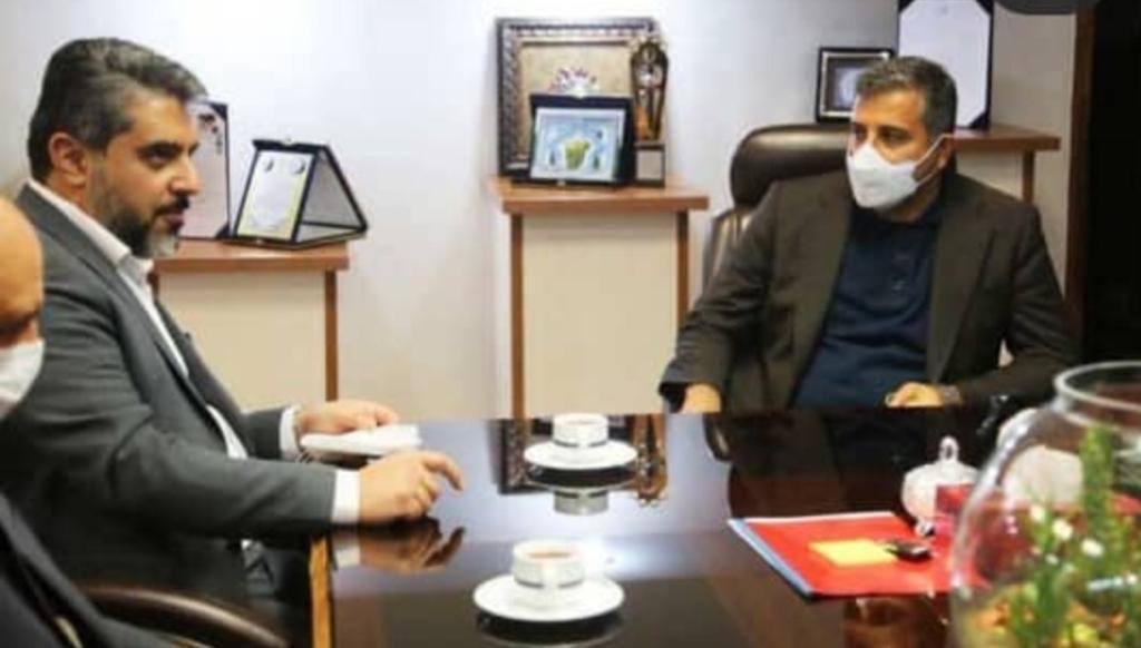 دیدار مدیرعامل شرکت شهروند با شهردار منطقه ۲۲ تهران