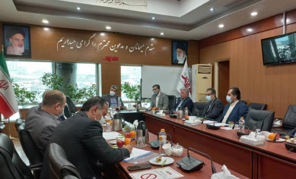 برگزاری نشست اتحادیه کارگران شهرداری تهران با مدیر عامل شرکت شهروند