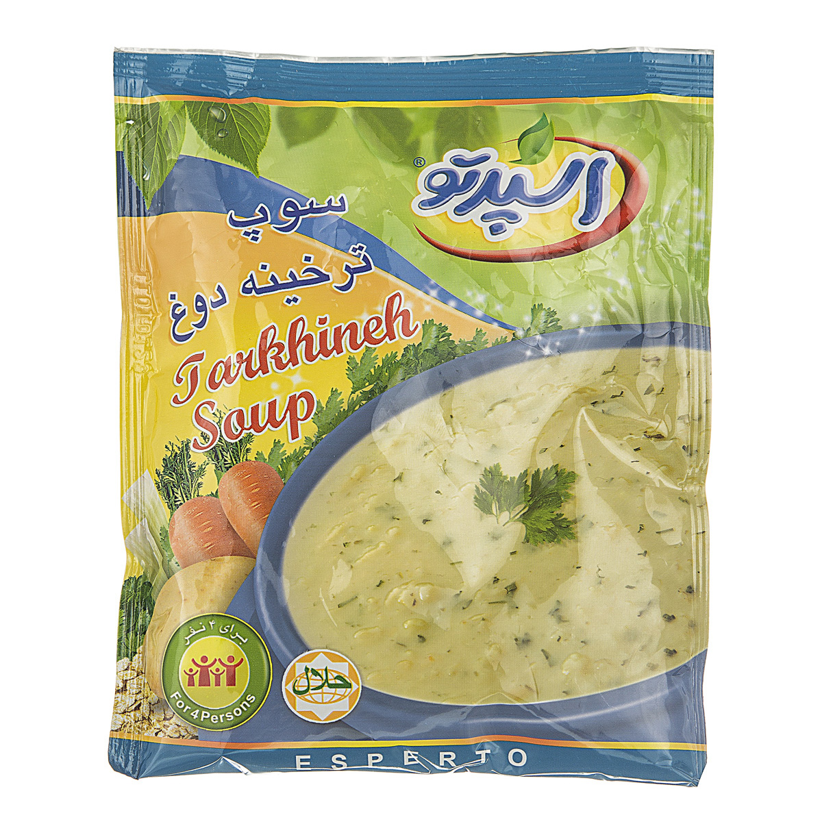 سوپ ترخینه دوغ 75 گرمی اسپرتو