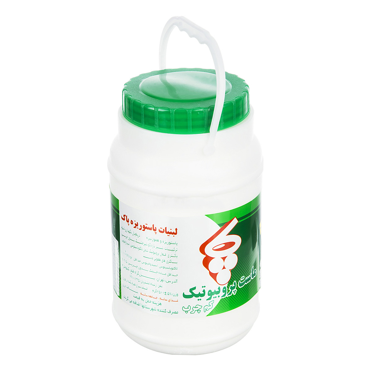 ماست پروبیوتیک کم چرب 2،5 کیلویی پاک 