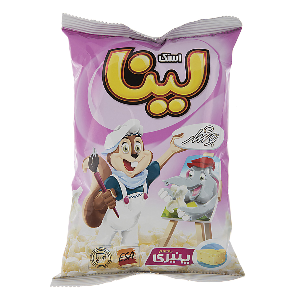 اسنک بوشار پنیری متوسط لینا