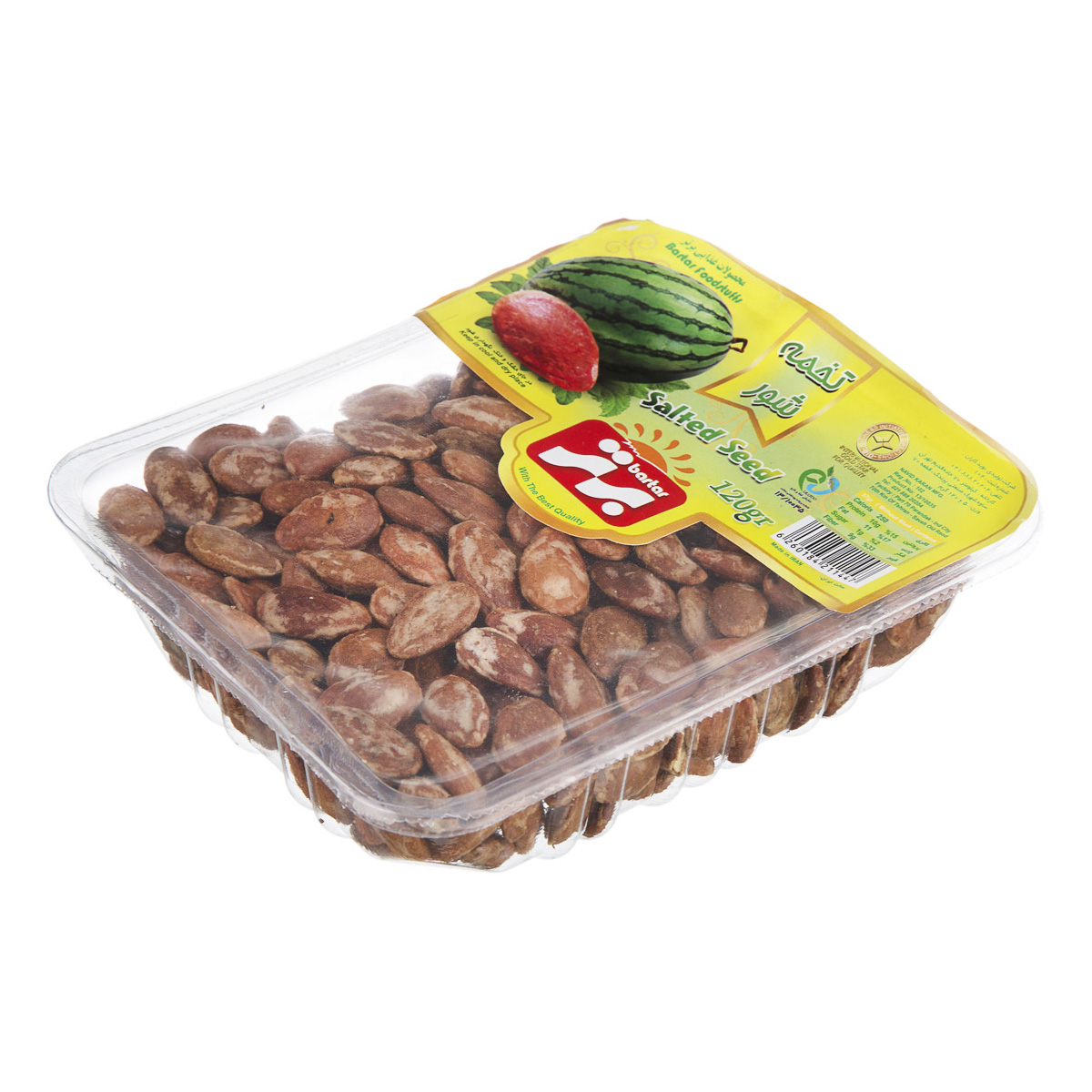 تخمه ژاپنی شور 120 گرمی برتر