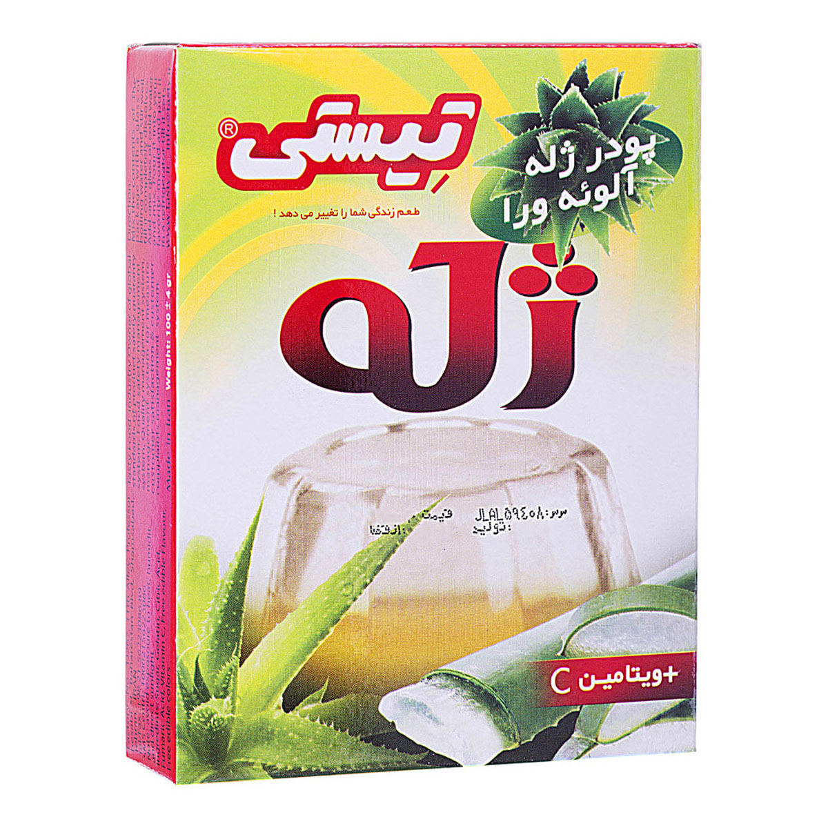 پودر ژله آلوئه‌ورا 100 گرمی تِیستی