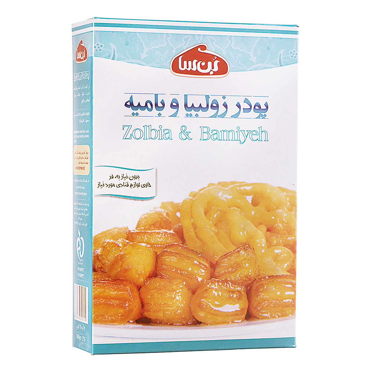 پودر زولبیا و بامیه 300 گرمی بن‌سا