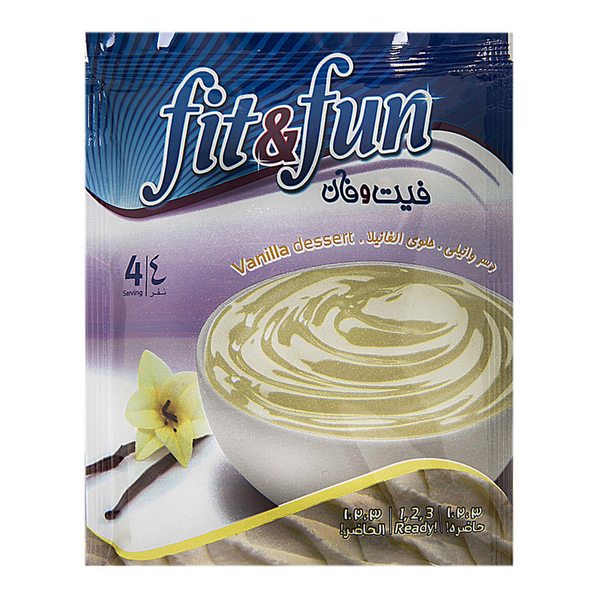 دسر وانیلی 110 گرمی فیت‌و‌فان