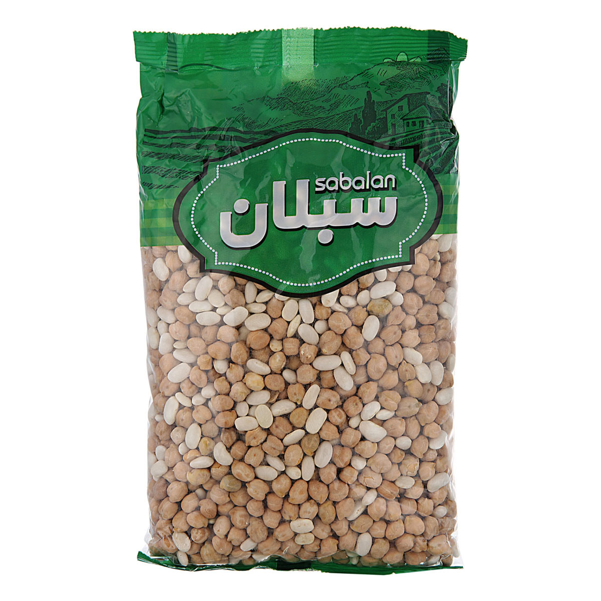 نخود و لوبیا 900 گرمی سبلان