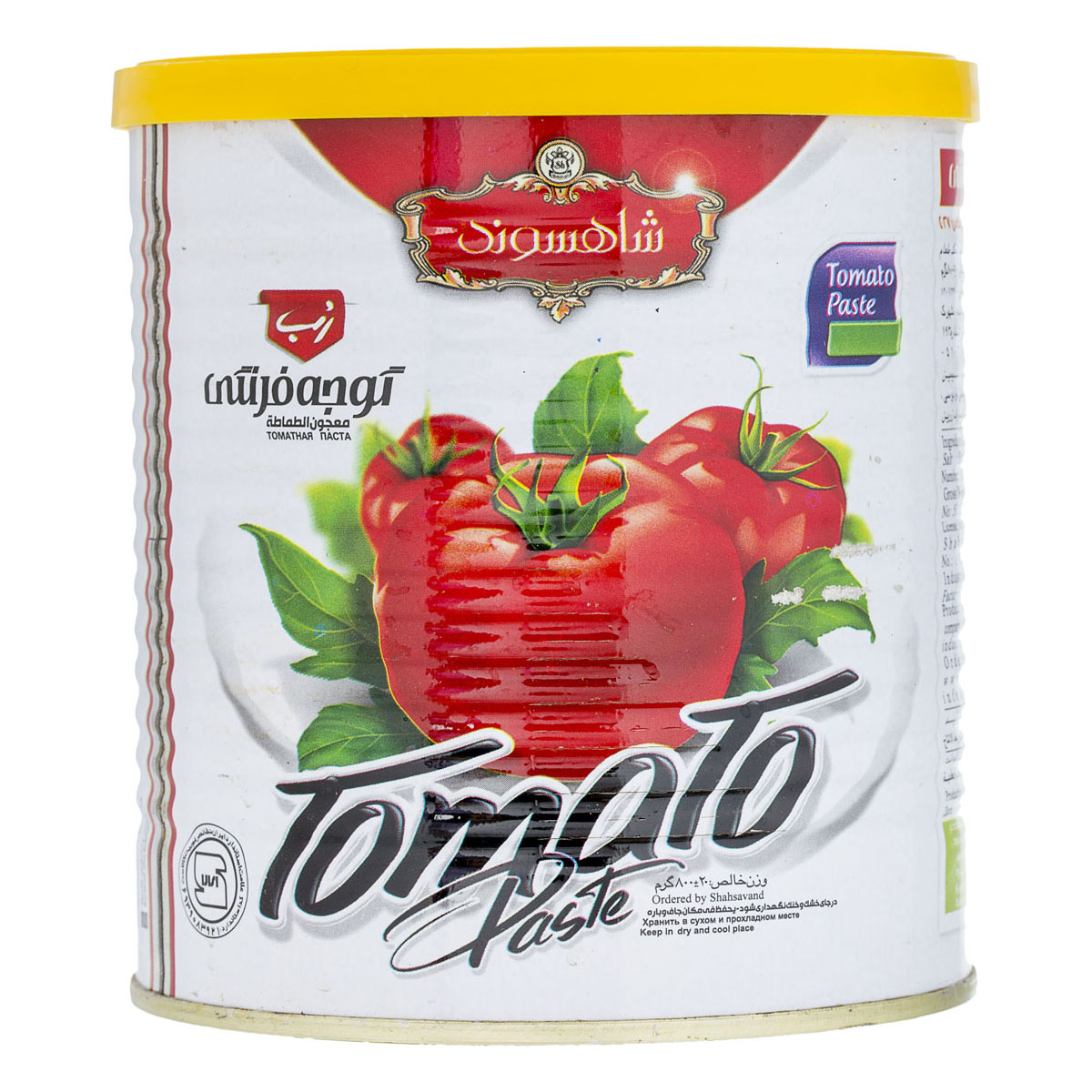 رب گوجه فرنگی 800 گرمی شاهسوند