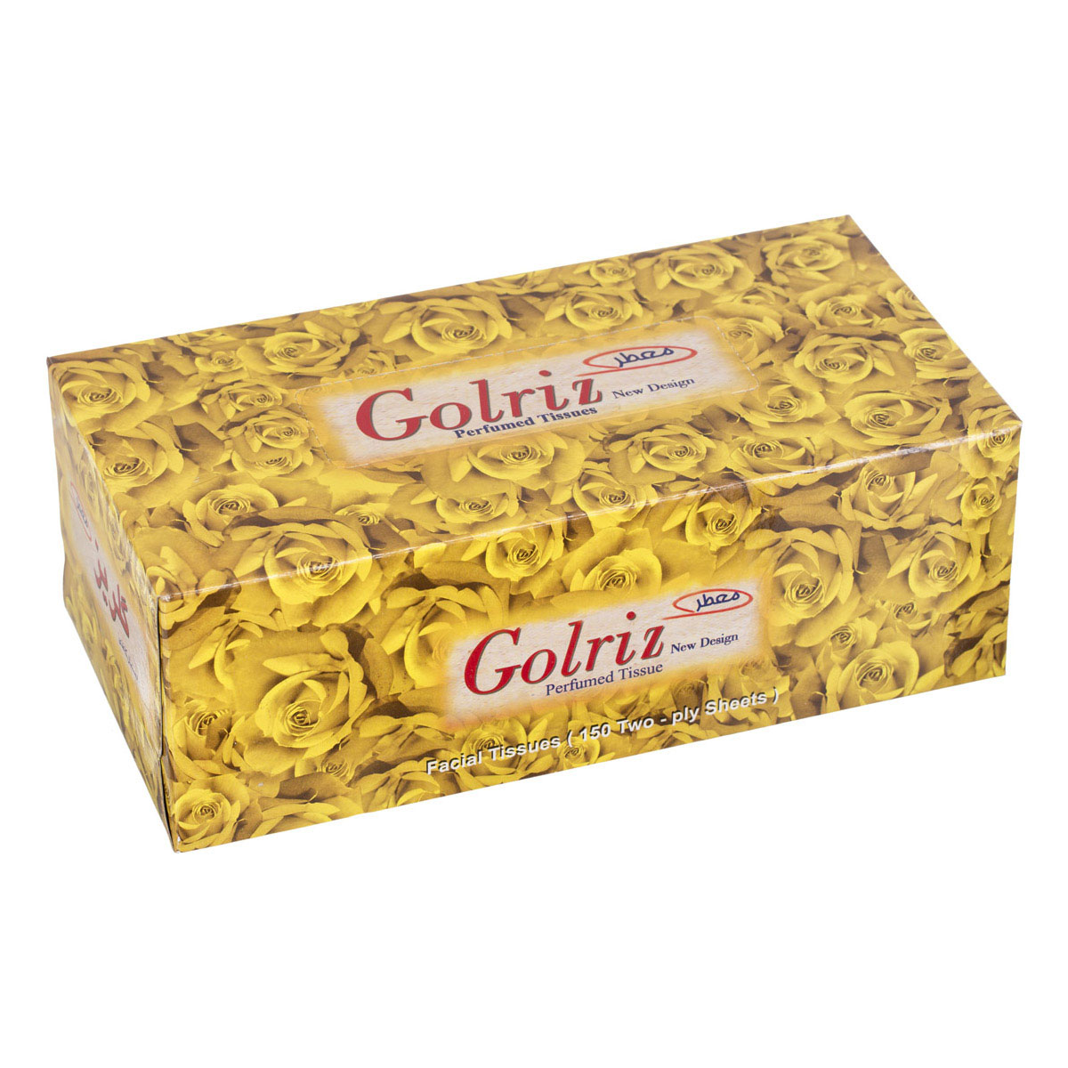 دستمال کاغذی معطر دو لایه 150 برگ گلریز