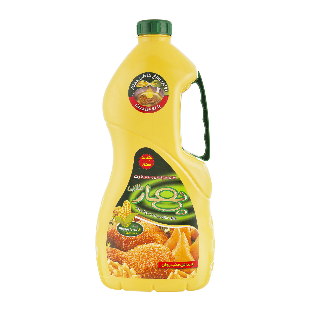 روغن ذرت سرخ کردنی 1620 گرمی بهارطلایی