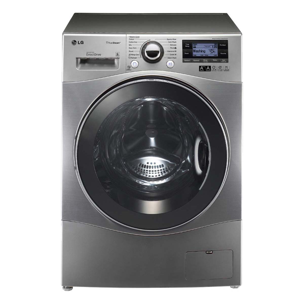 ماشین لباسشویی 12 کیلویی مدل  WM-B124SS ال‌جی