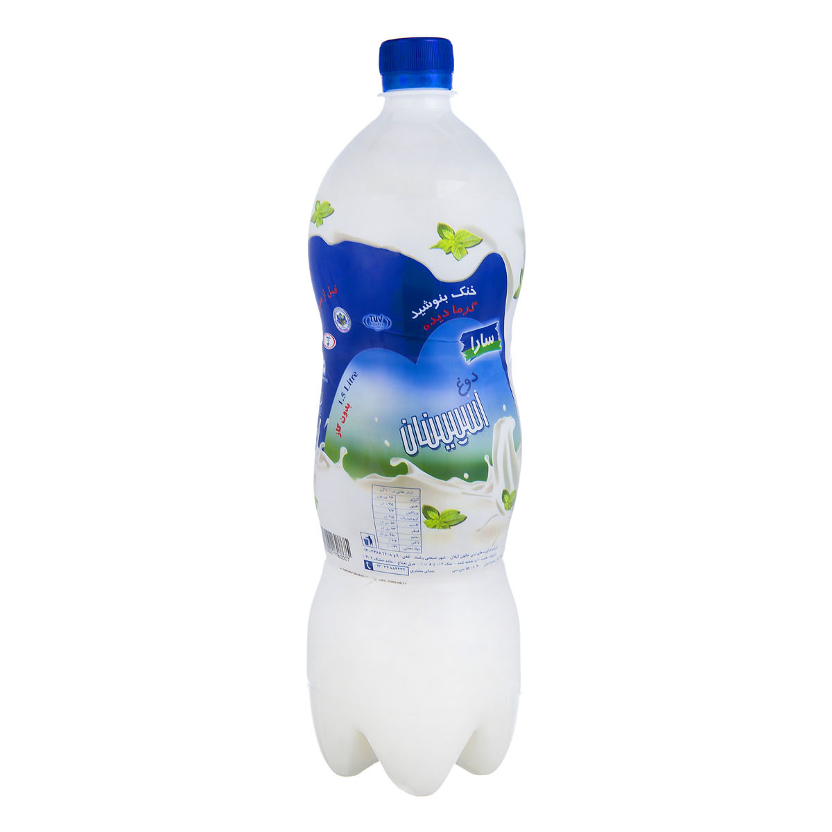 دوغ پاستوريزه گرما دیده 1،5 لیتری اسپینان