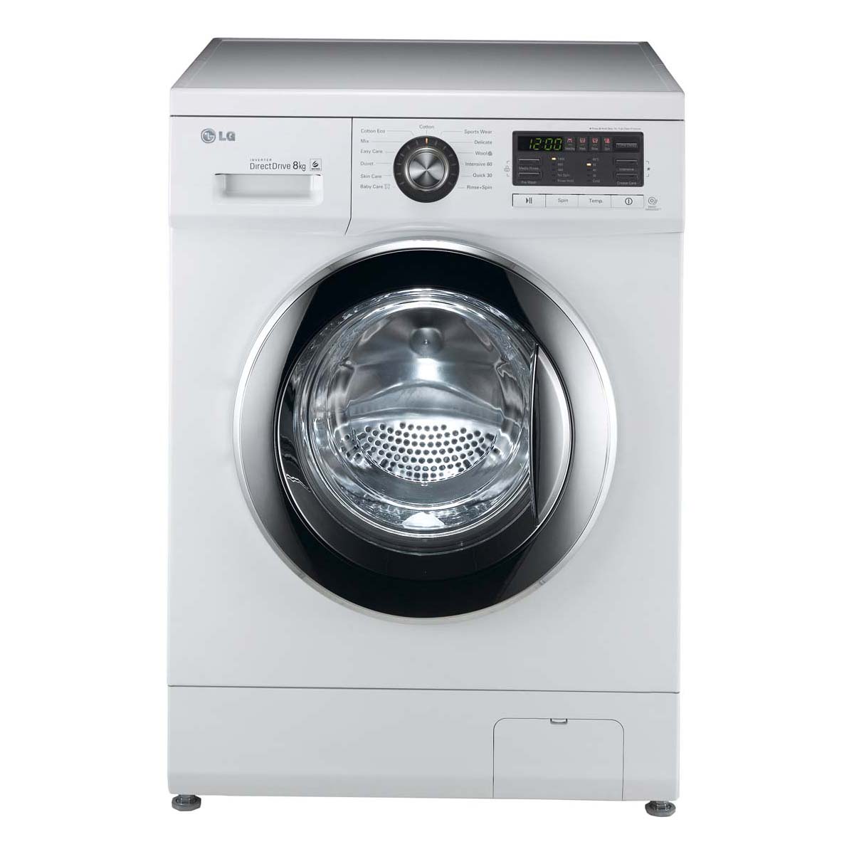ماشین لباسشویی 8 کیلویی مدل WM-M80NW ال‌جی