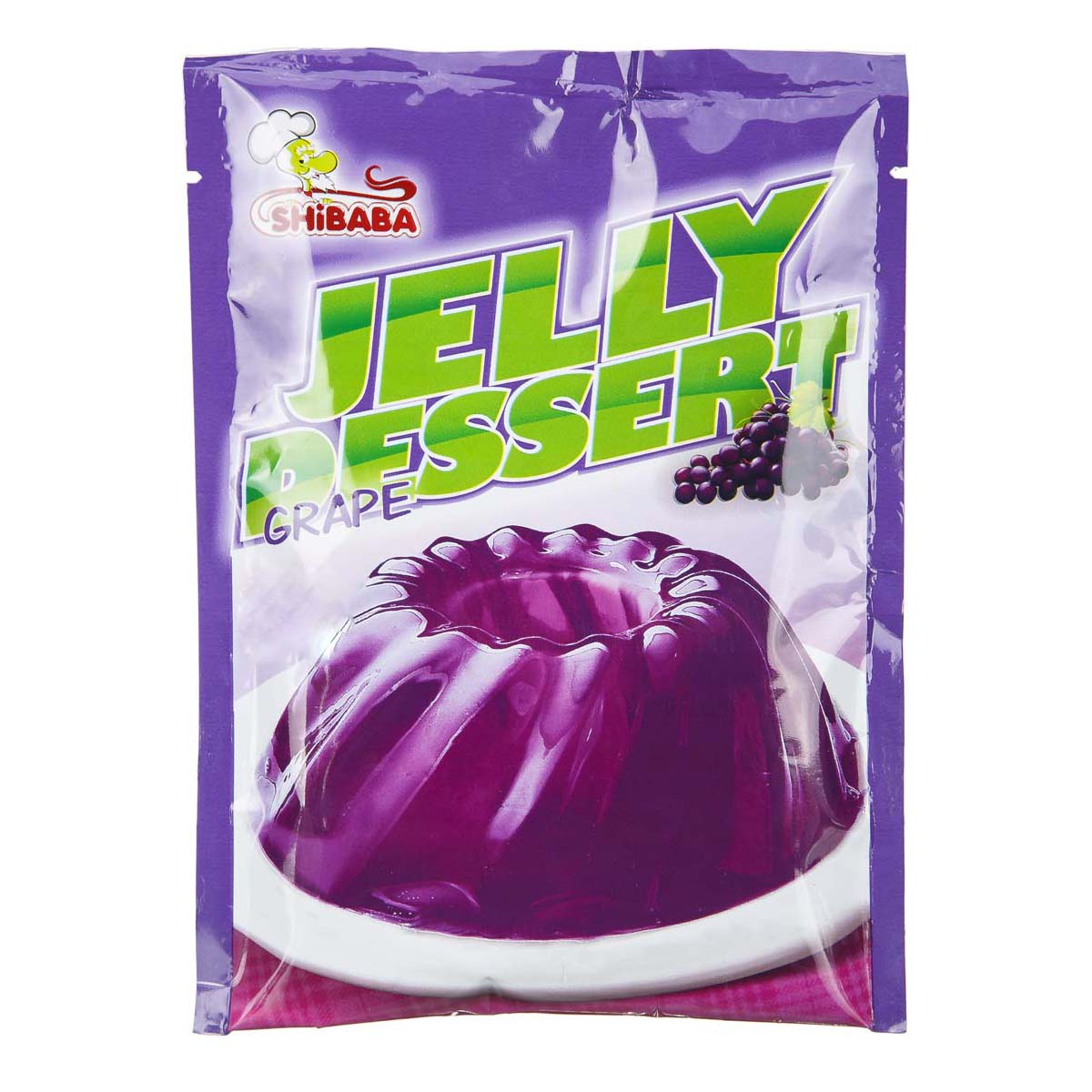 پودر ژله انگور 100 گرمی شیبابا