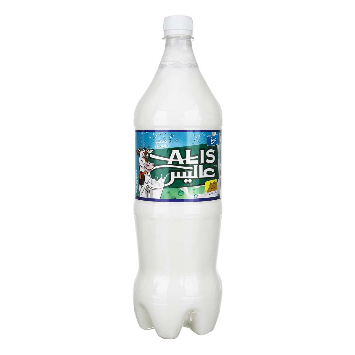 دوغ گاز‌دار تخمیری 1.5 لیتری عالیس                  