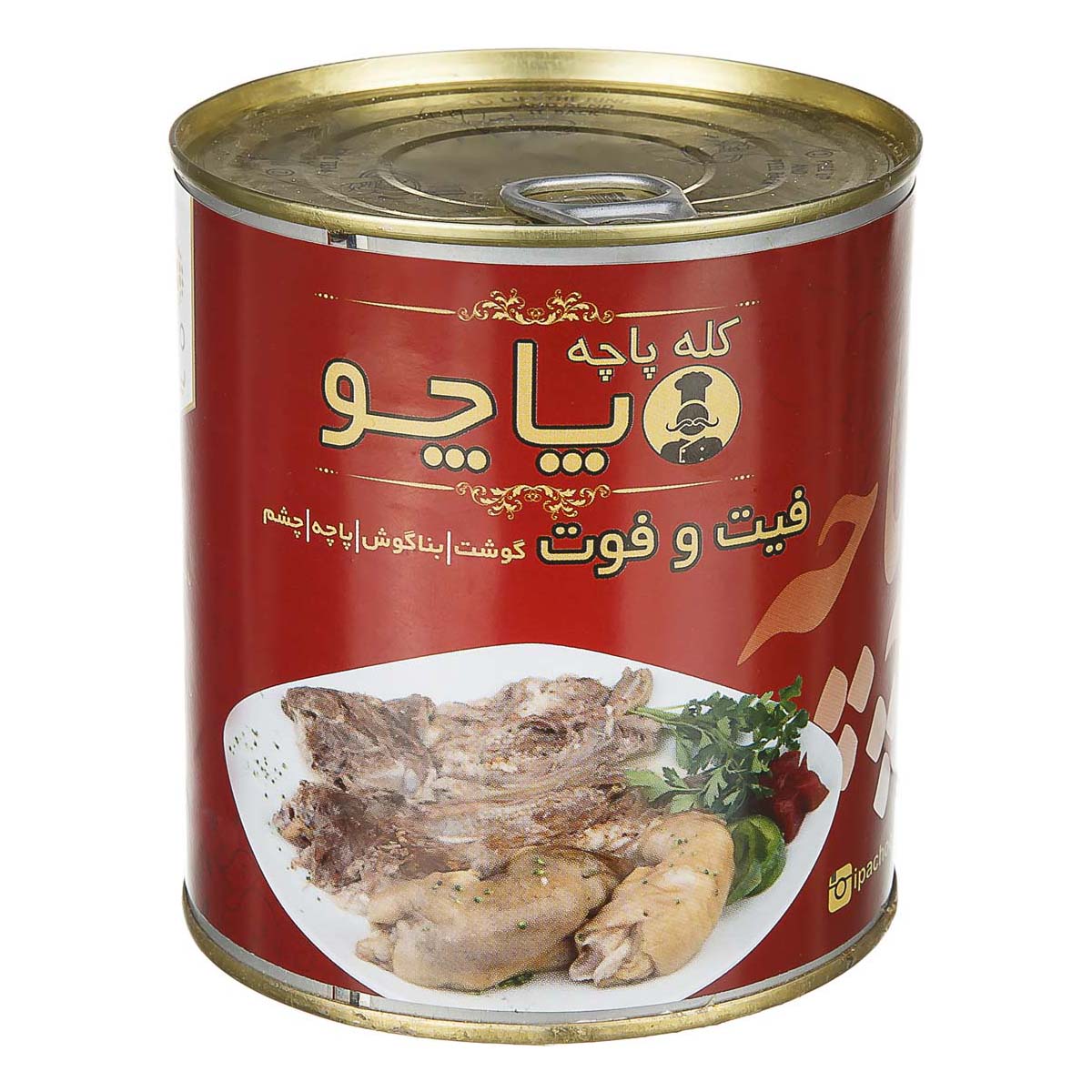 کنسرو کله پاچه گوسفندی 850 گرمی پاچو