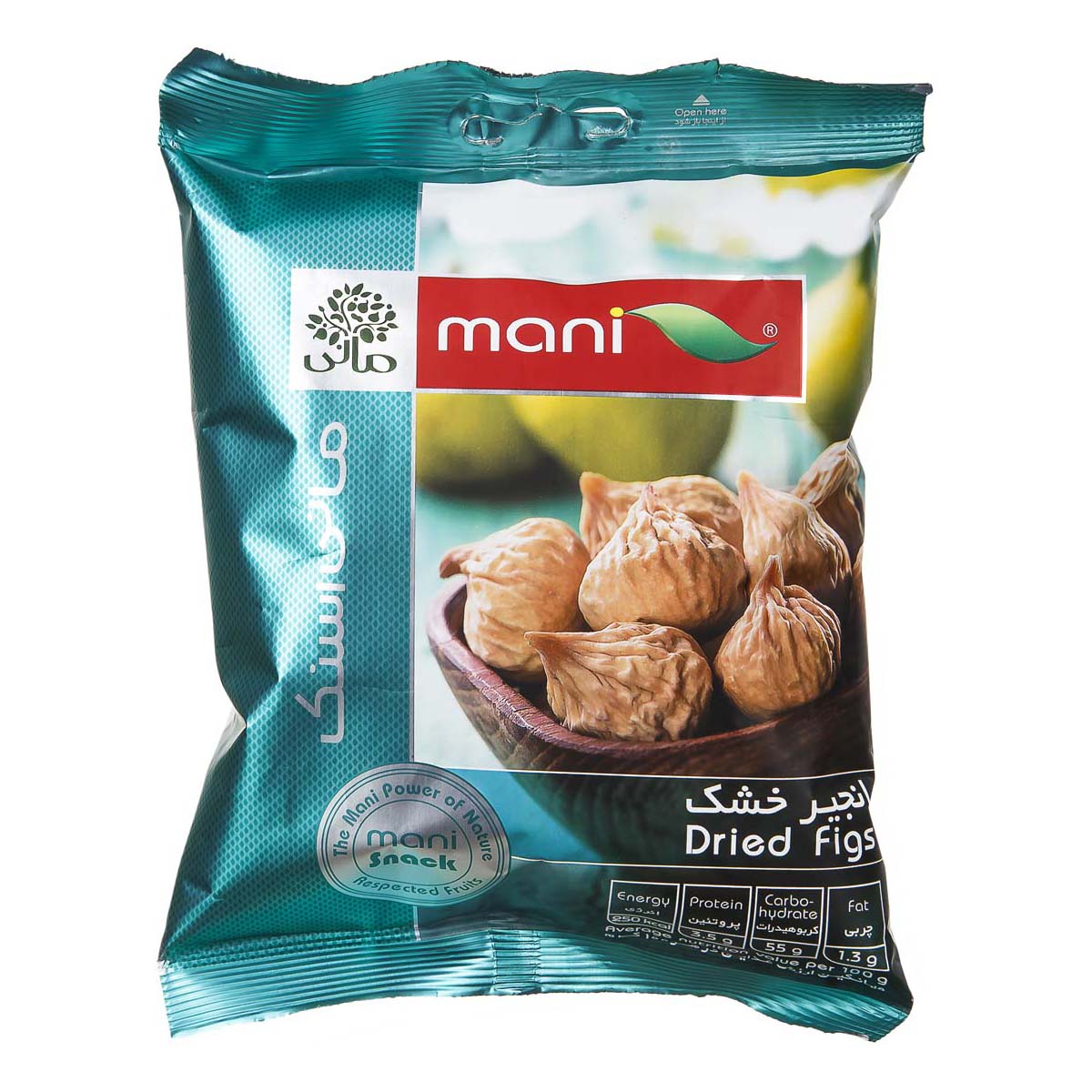 انجیر خشک 160 گرمی مانی
