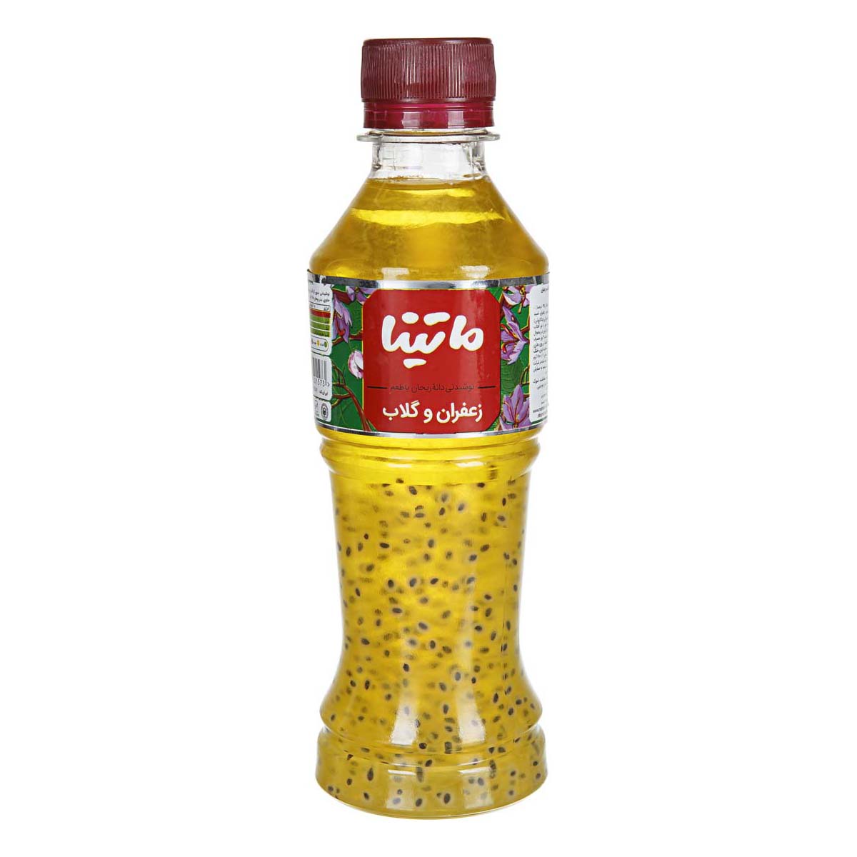 نوشیدنی زعفران و گلاب 275 میلی‌لیتری ماتینا