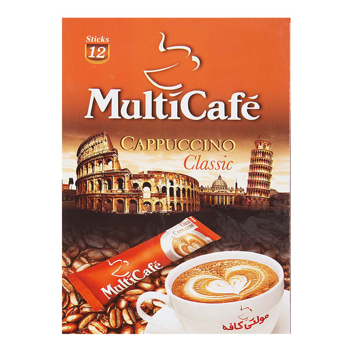 کاپوچینو کلاسیک 12 عددی مولتی‌‌‌‌کافه