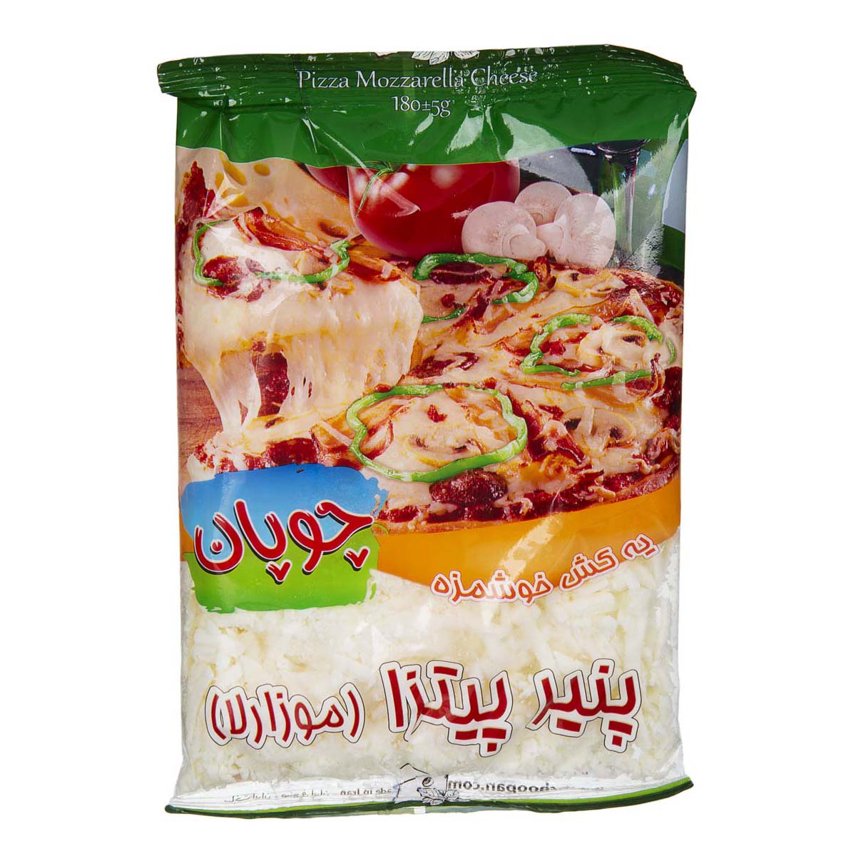 پنیر پیتزا موزارلا 180 گرمی چوپان 