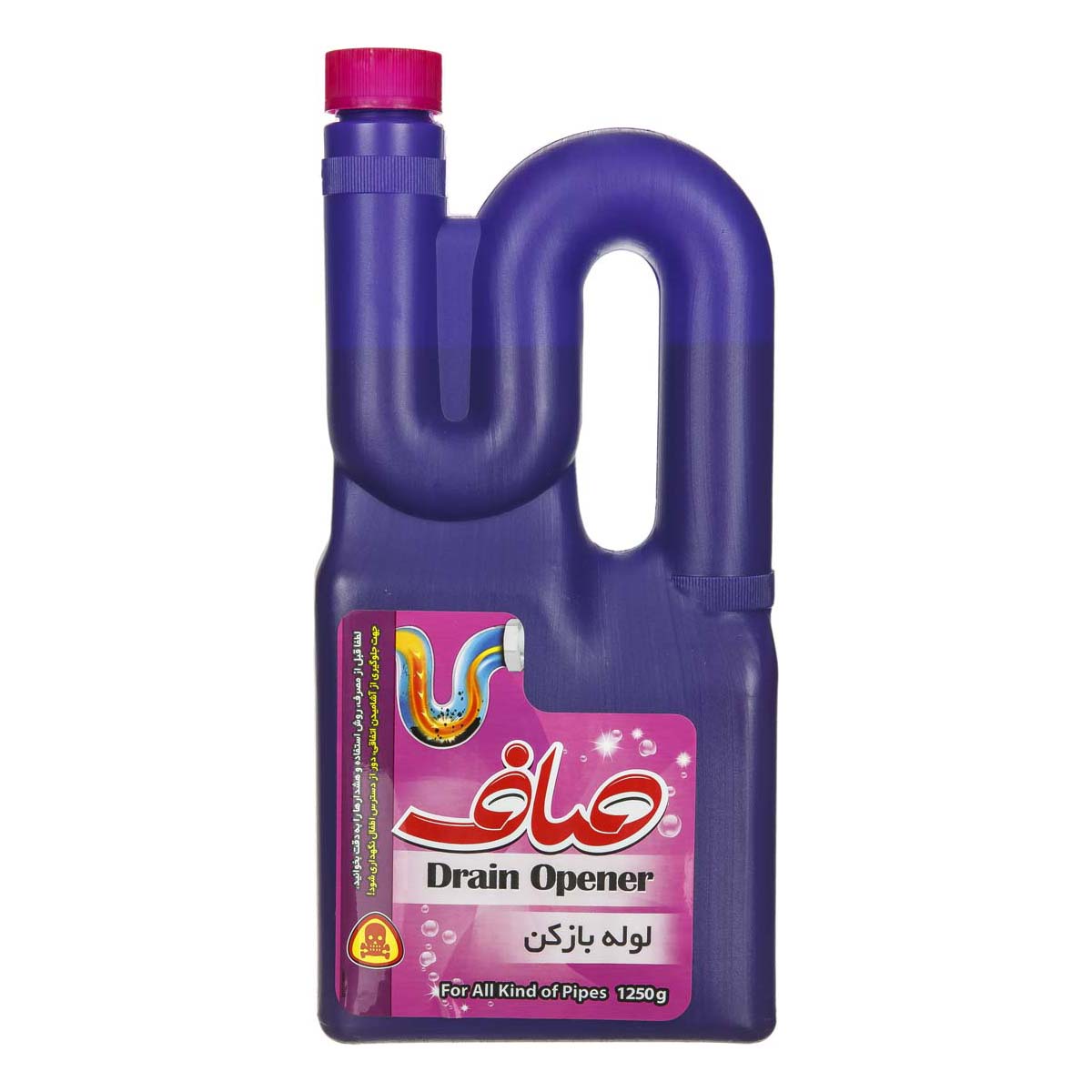لوله بازکن 1250 گرمی صاف