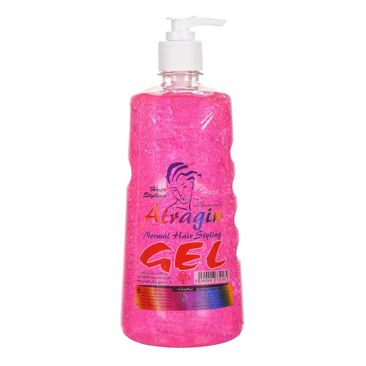 ژل موی سر قوی 750 میلی‌لیتری عطرآگین 
