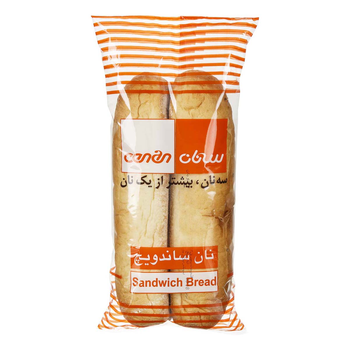 نان ساندویچی 300 گرمی سه نان
