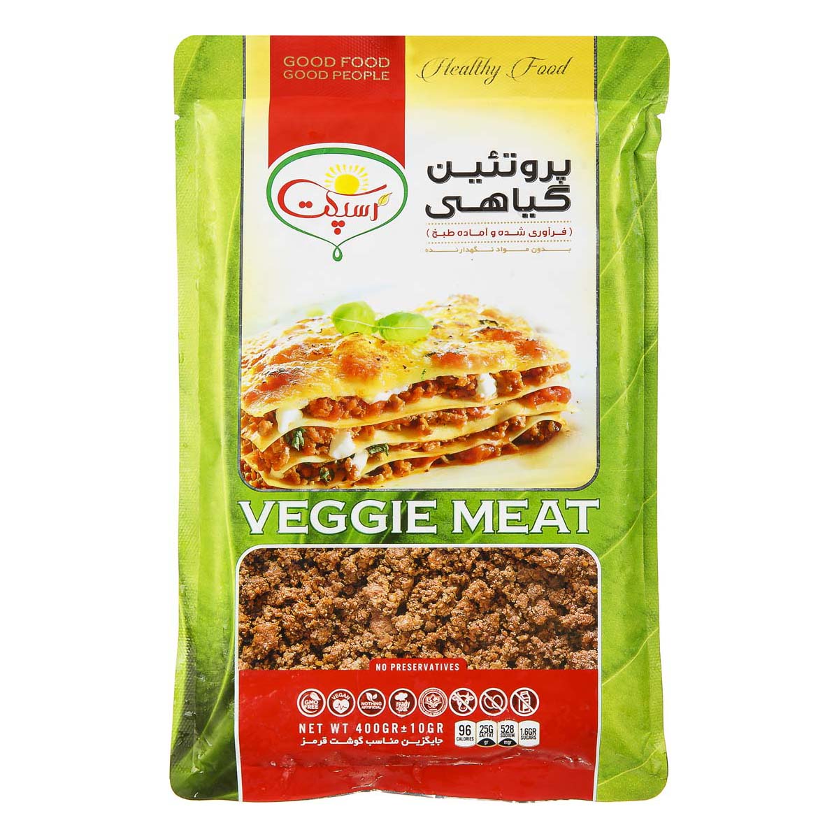 پروتئین گیاهی 400 گرمی رسپکت