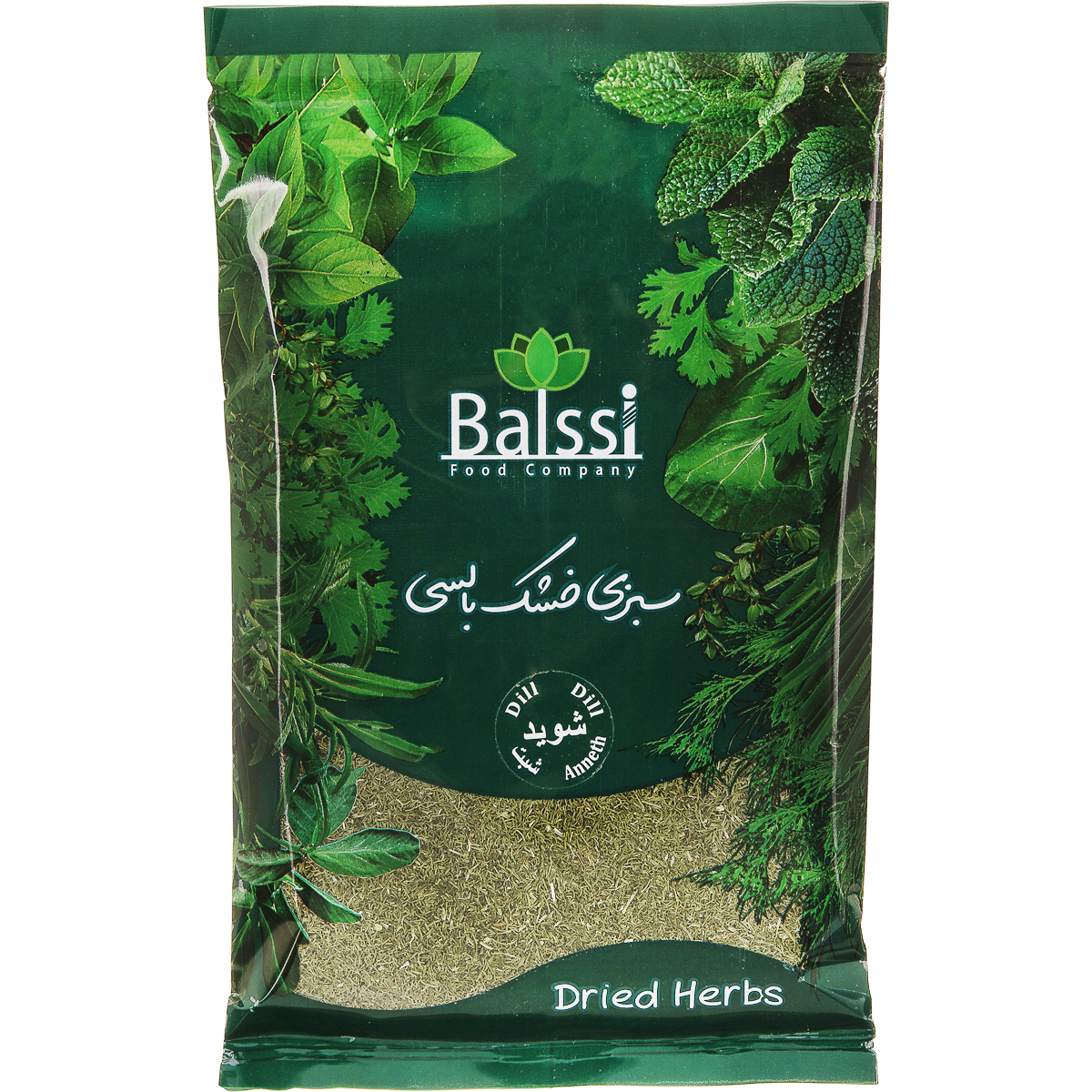 سبزی شوید خشک 180 گرمی بالسی