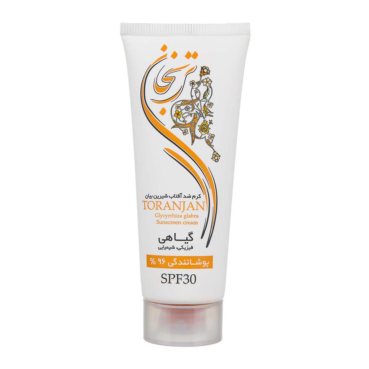 کرم ضد آفتاب تخصصی گیاهی حاوی شیرین بیان 40 میلی لیتری ترنجان