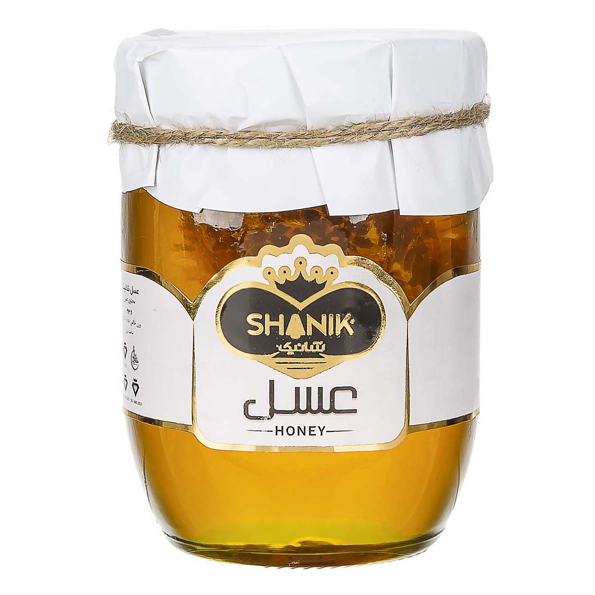عسل با موم 900 گرمی شانیک