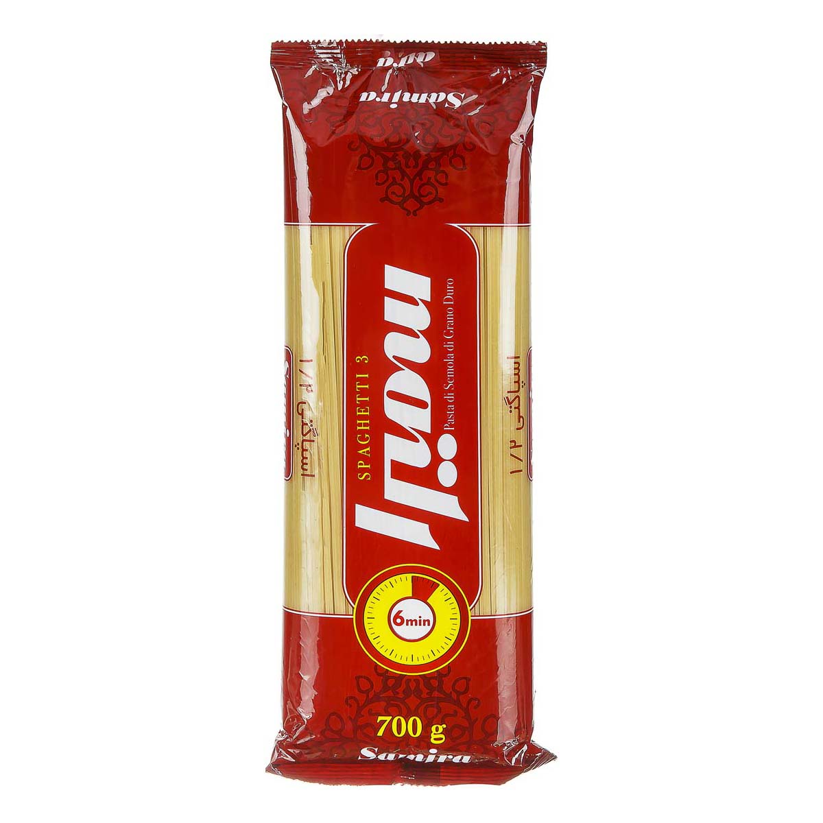 ماکارونی رشته ای 1.2 ،700 گرمی سمیرا
