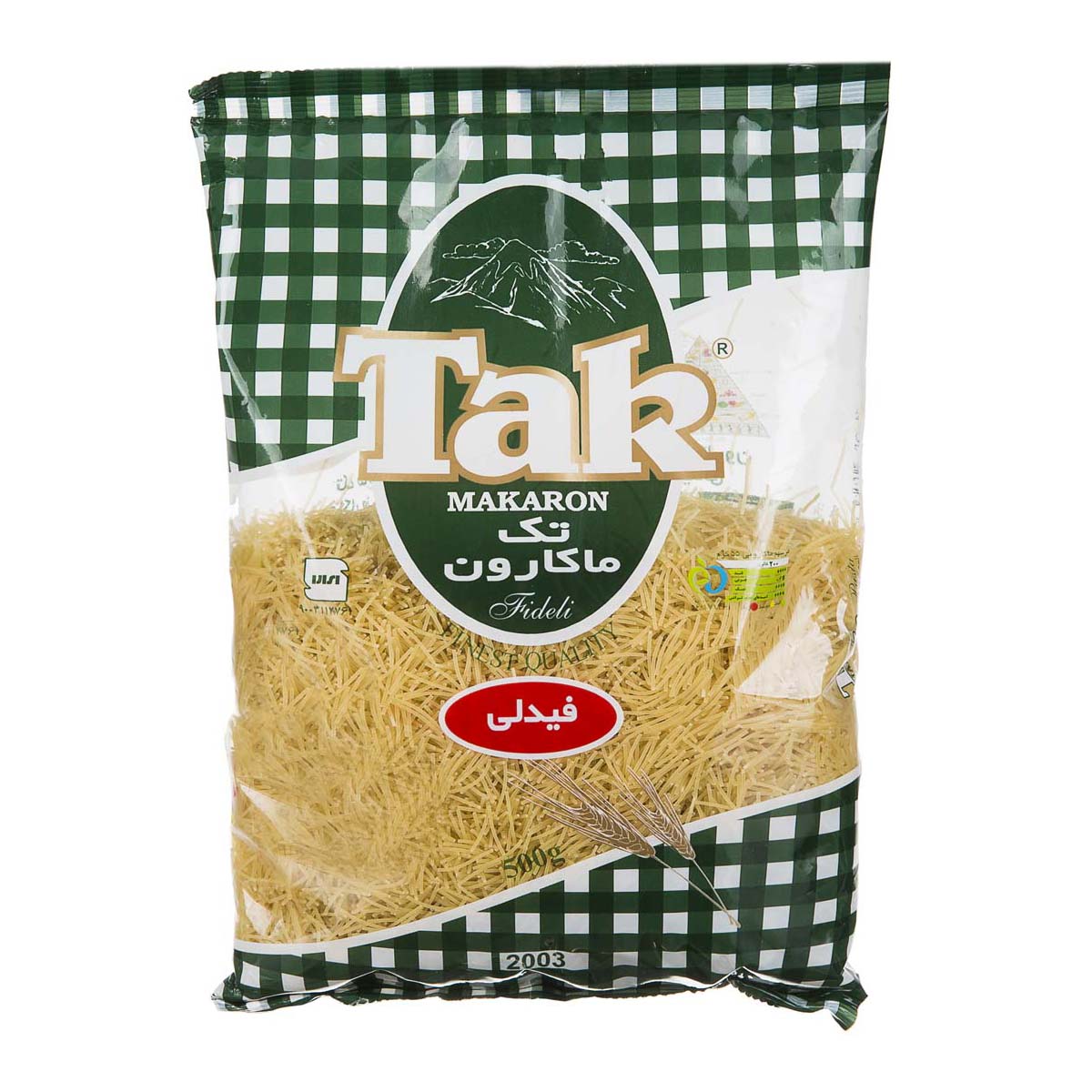 ماکارونی فرمی فیدلی (ورمیشل) 500 گرمی تک‌ماکارون