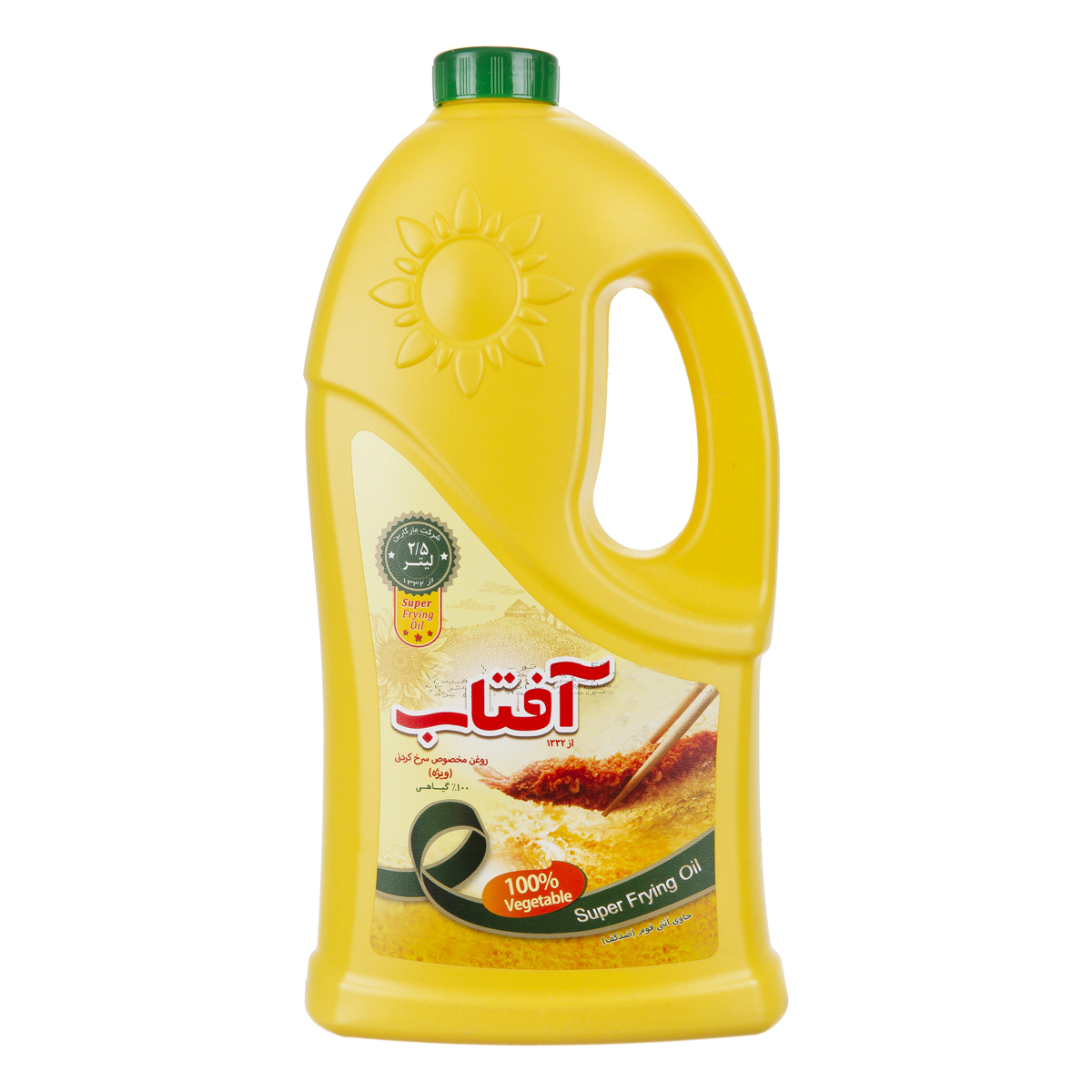 روغن مایع سرخ کردنی 2500 میلی لیتری آفتاب