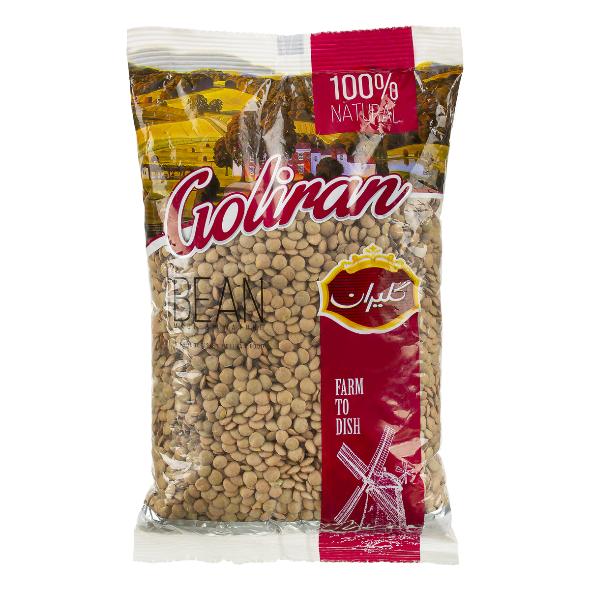 عدس 900 گرمی گلیران