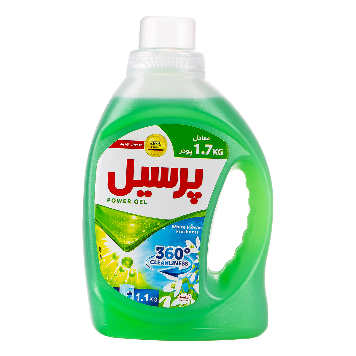 مایع لباسشویی با رایحه گل های سفید 1100 گرمی پرسیل