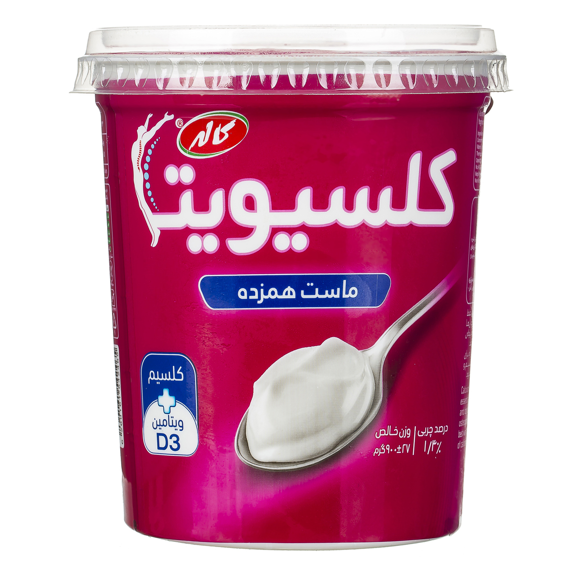 ماست همزده کلسیویتا 900 گرمی کاله 