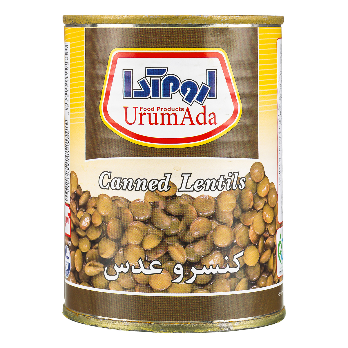 کنسرو عدس 400 گرمی اروم آدا