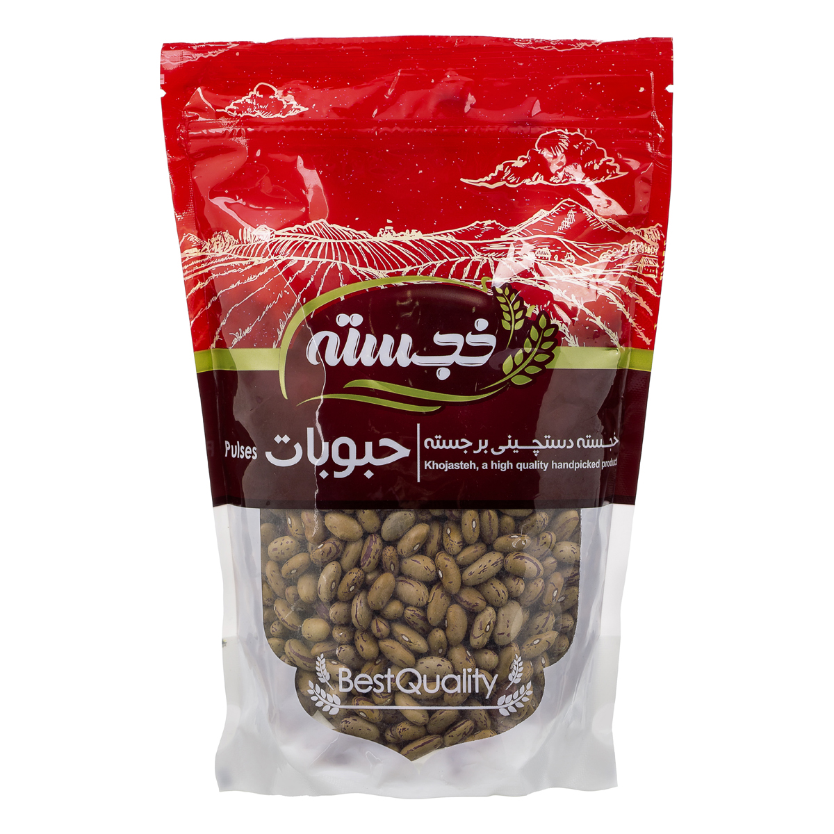 لوبیا چیتی 900 گرمی خجسته