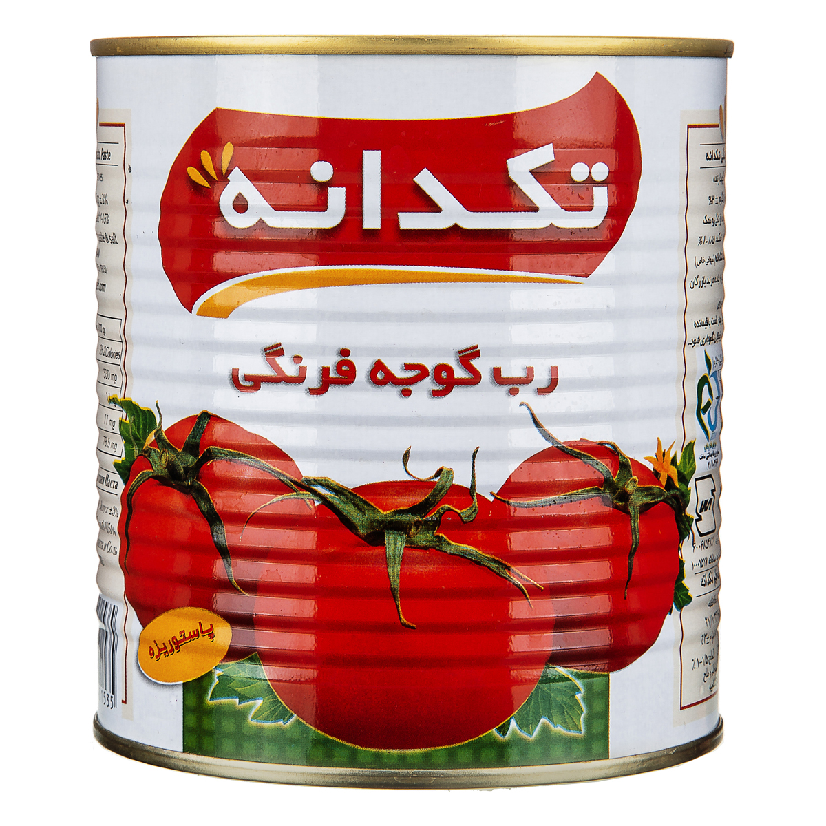 رب گوجه فرنگی 800 گرمی تکدانه