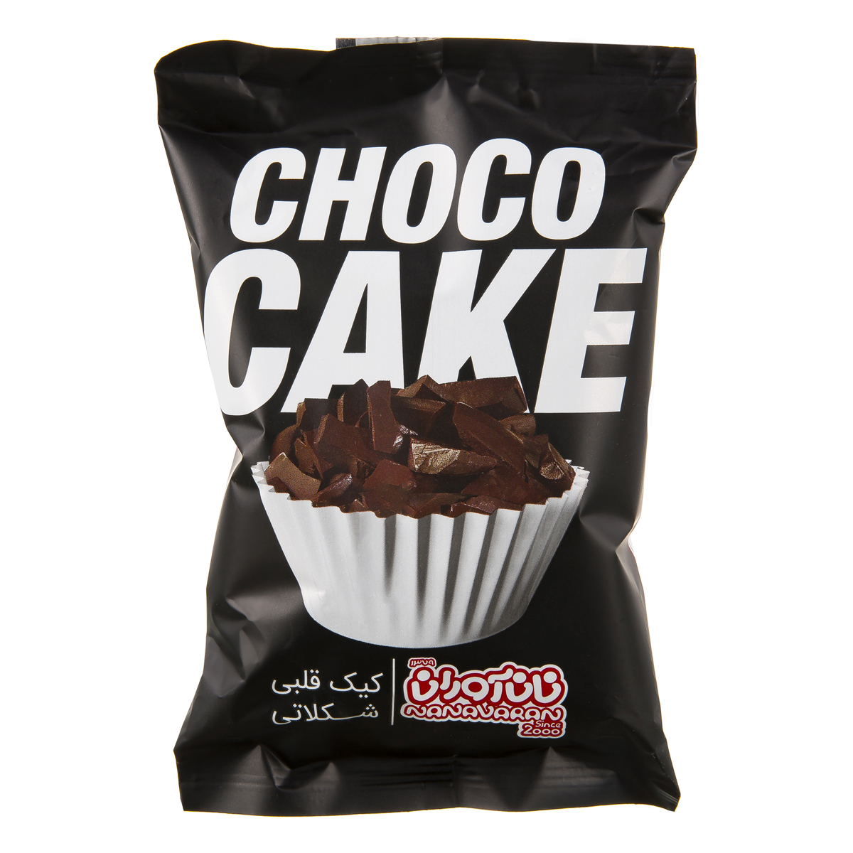 کیک قلبی شکلاتی 60 گرمی نان آوران