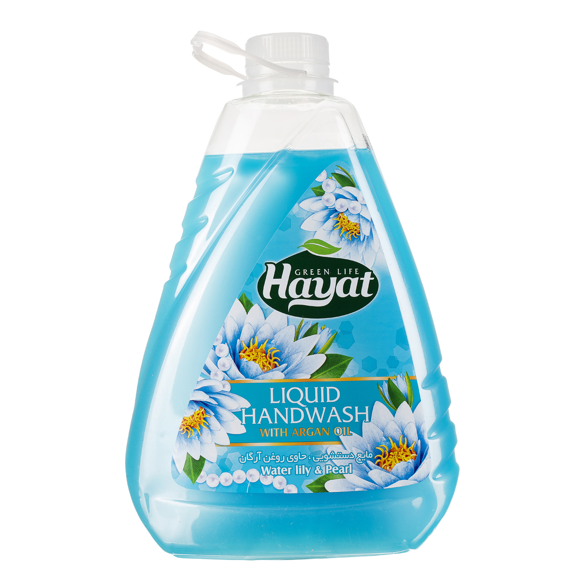 مایع دستشویی صدفی حاوی روغن آرگان 2500 گرمی حیات