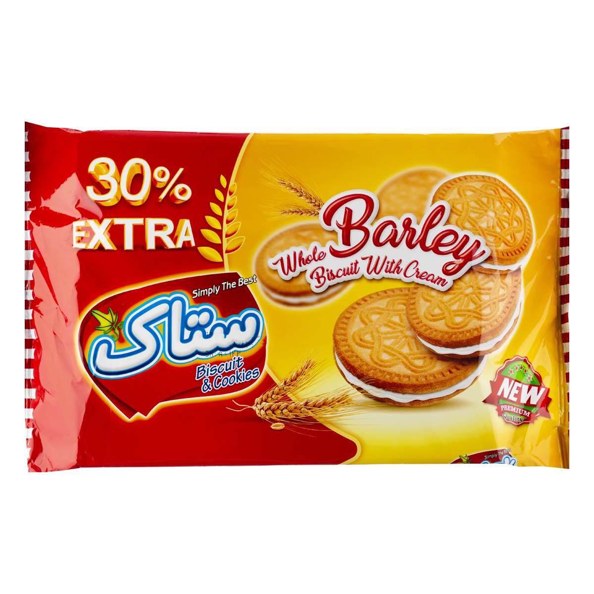 بیسکویت کرمدار پذیرایی ساده 570 گرمی ستاک