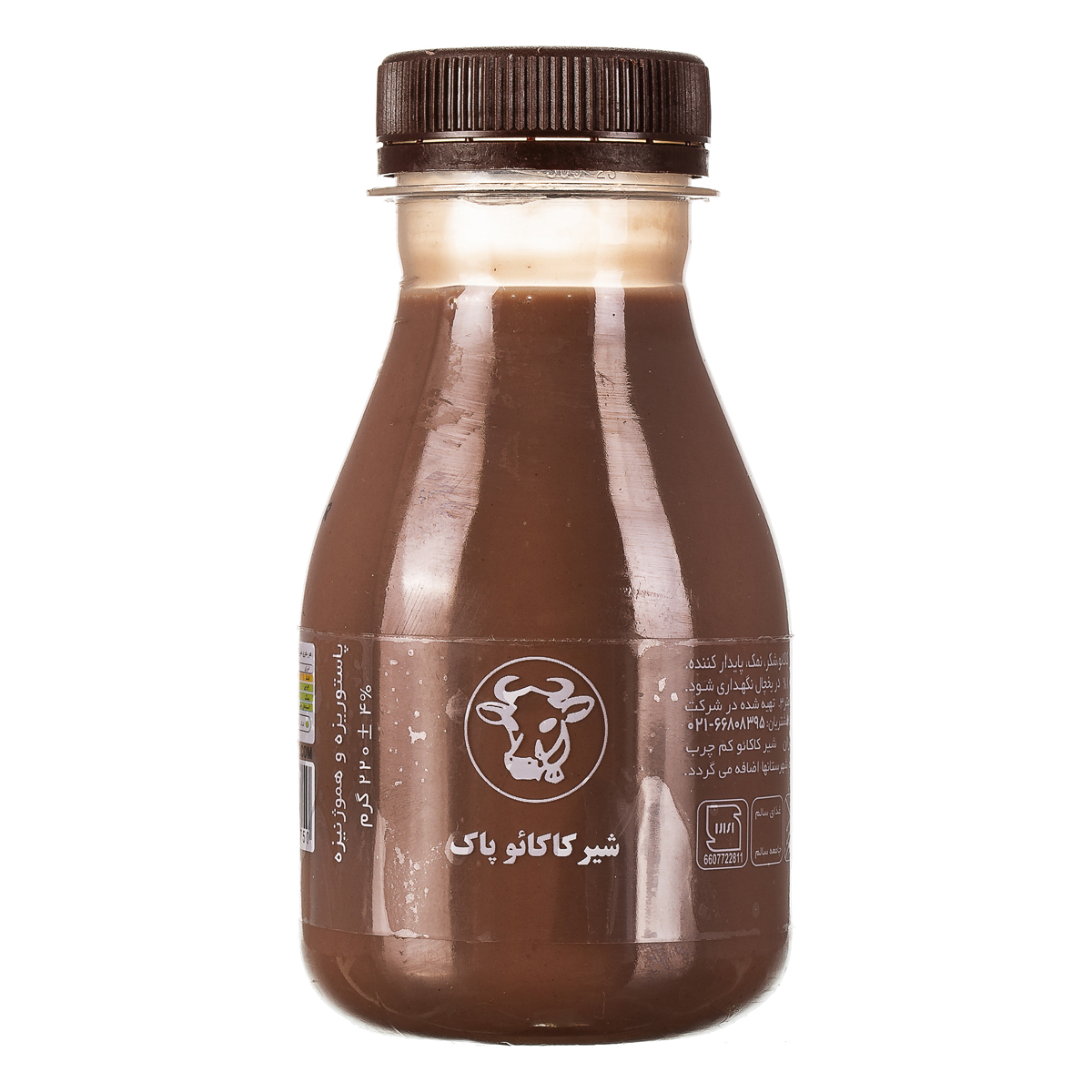 شیر کاکائو کم چرب 220 گرمی پاک