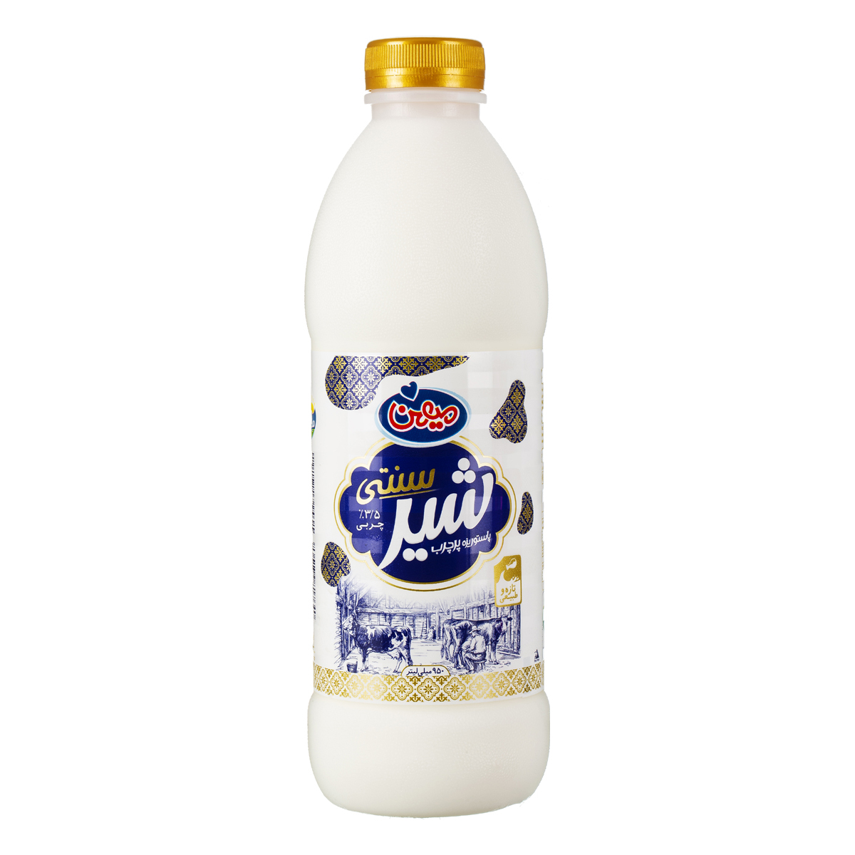 شیر سنتی پر چرب 950 میلی لیتری میهن
