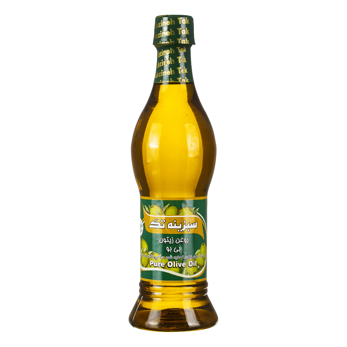 روغن زیتون بی بو 450 میلی لیتری سبزینه تک