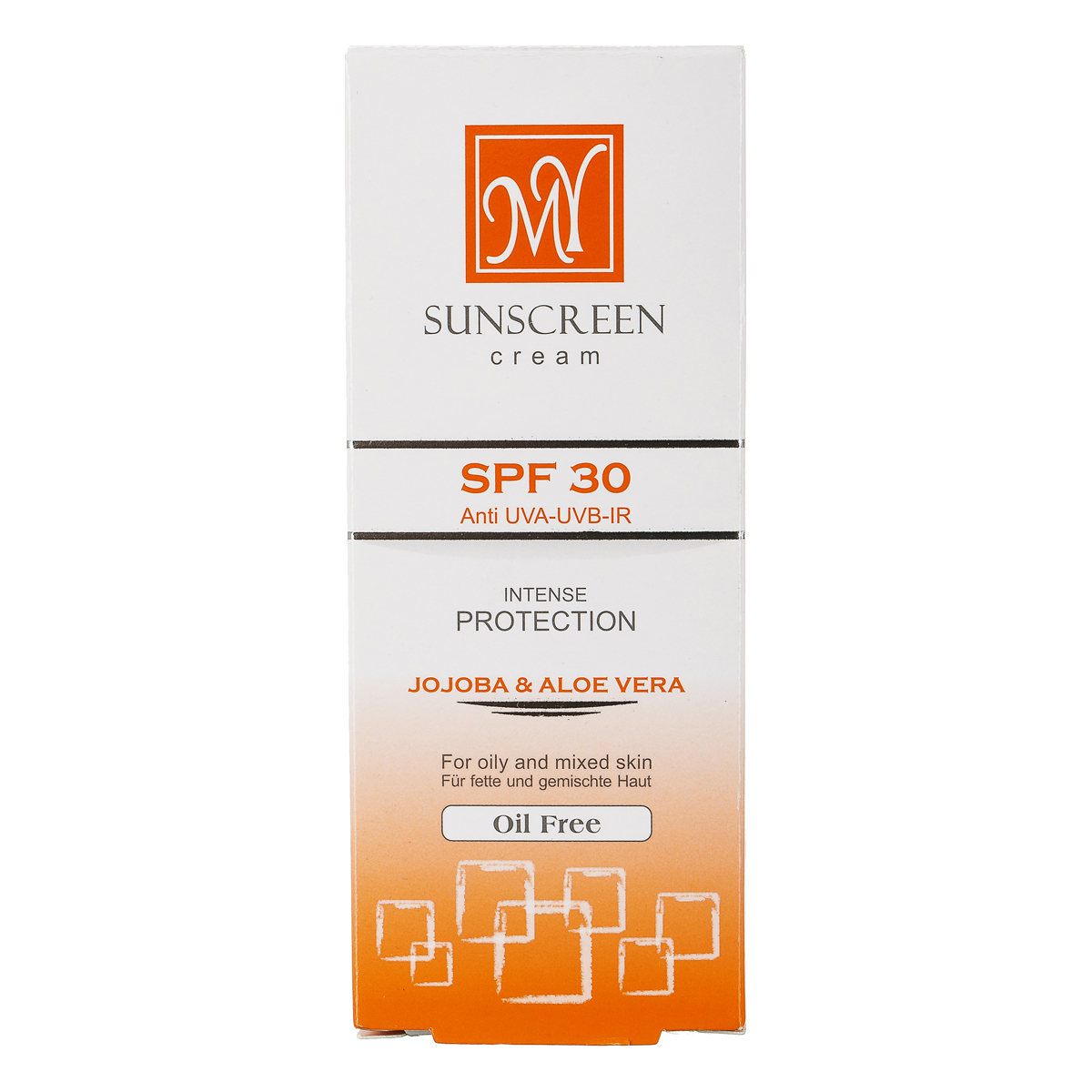 کرم ضد آفتاب فاقد چربی spf 30 مای