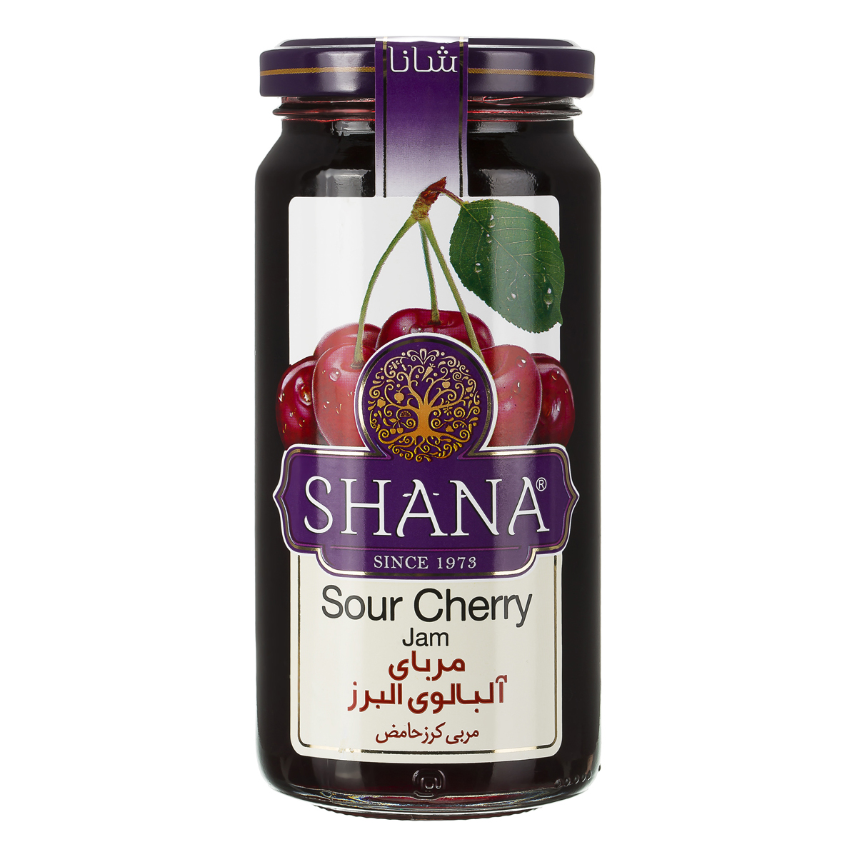 مربا آلبالو  315 گرمی شانا